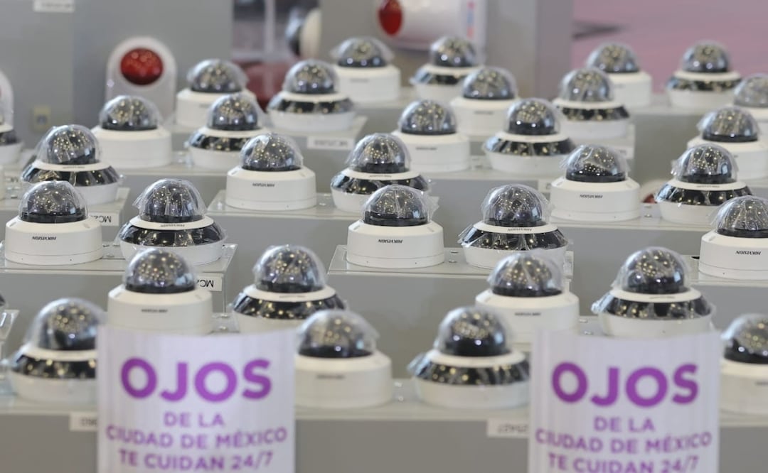 CDMX instala 15 mil nuevos tótems del C5; videocámaras buscan reforzar la seguridad en toda la ciudad. Foto: Gabriel Pano