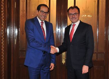 Se reúne Videgaray con gobernador electo de Colima