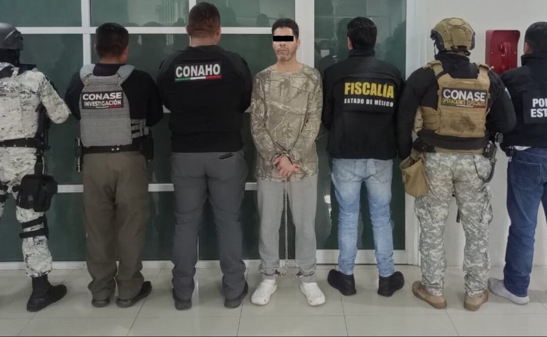 Integrantes de dichas dependencias detuvo un sujeto involucrado en los delitos de feminicidio y homicidio calificado en grado de tentativa. Foto: Especial