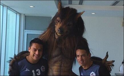 Nueva mascota de Lobos BUAP, de película de terror