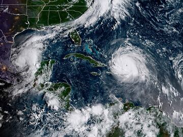 Minuto a Minuto. El destructivo paso de "Irma", "Katia" y "José" por el Atlántico