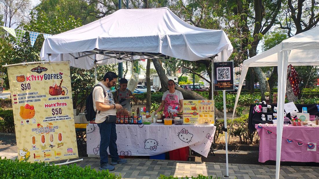Disfruta la comida temática del KittyFest, diseñada para los fans del universo de Sanrio. Foto: Facebook Kitty Fest Kawaii