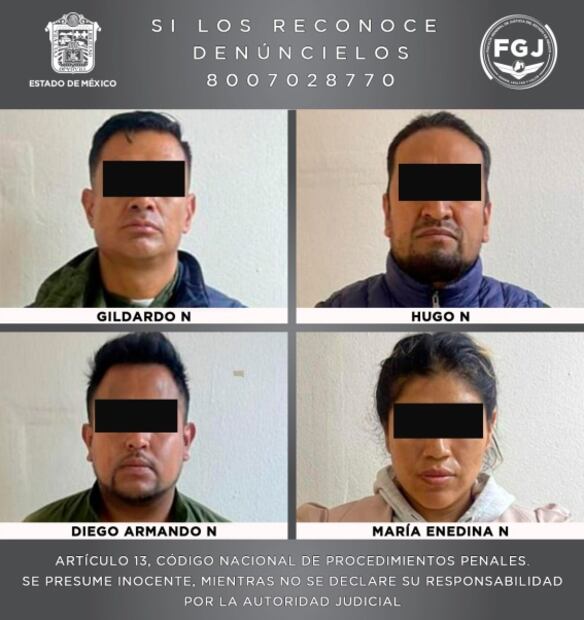 Fiscalía del Edomex identifica a célula de policías dedicados al secuestro exprés y extorsión; ya hay 3 detenidos 