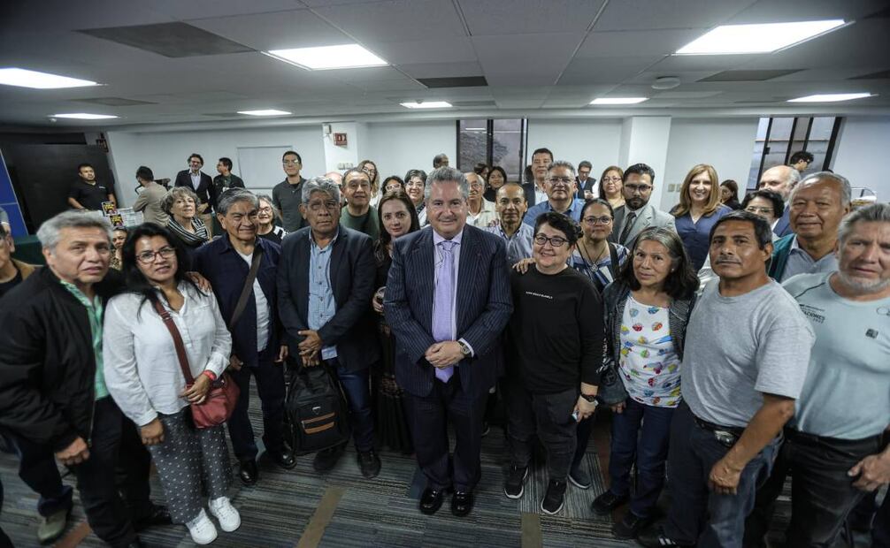 El pasado jueves 27 de marzo Leonardo Curzio participó en una charla exclusiva con suscriptores de EL UNIVERSAL. | FOTO: Gabriel Pano.