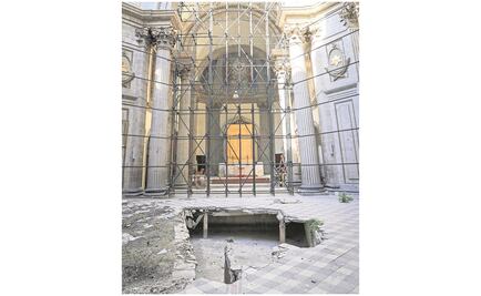 Los templos del Centro no han superado el 19-S  