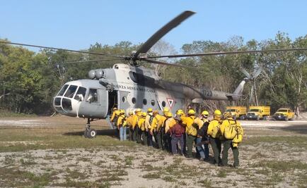 Avanza 95% control de incendio en reserva de Sian Ka'an, Quintana Roo