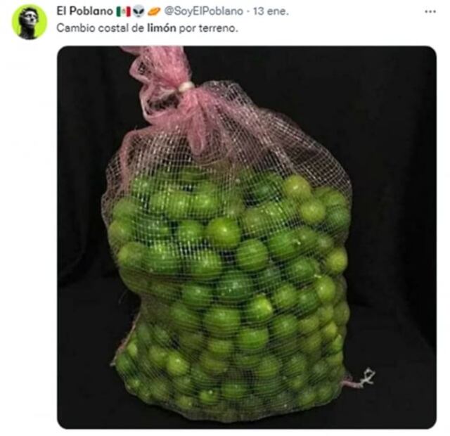 "Amargo" precio del limón desata "jugosos" memes en redes sociales