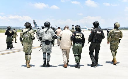 Departamento de Justicia publica lista de 26 integrantes de cárteles entregados a EU; incluye a "La Tuta" y miembros del CJNG