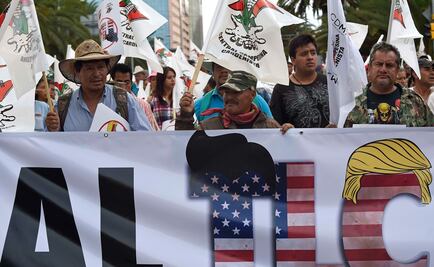 Exigen sindicatos y campesinos participar en negociación del TLC