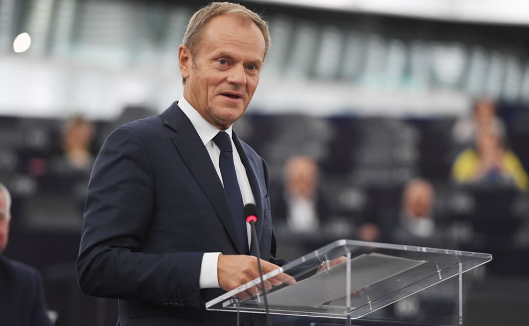 Donald Tusk, presidente del Consejo Europeo. Foto: AFP