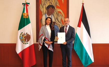 Presenta cartas credenciales embajadora de Palestina en México; “la lucha continúa hasta que Palestina sea libre”, 