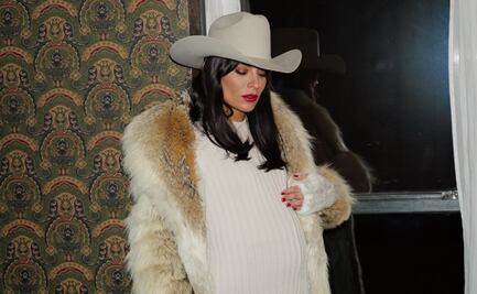 Ana Brenda divide opiniones por ejercitarse con aparatos estando embarazada