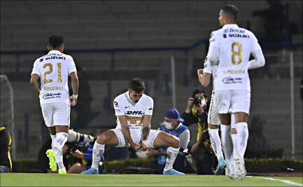 Pumas saca ventaja en casa ante Cruz Azul en la semifinal de ida de la Concachampions