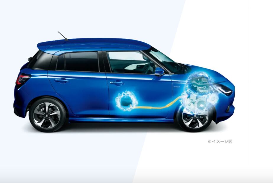 En Japón, el nuevo Suzuki Swift tiene un motor mild hybrid de 3 cilindros en Japón.