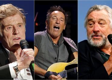 Springsteen, Redford y De Niro, condecorados por Obama