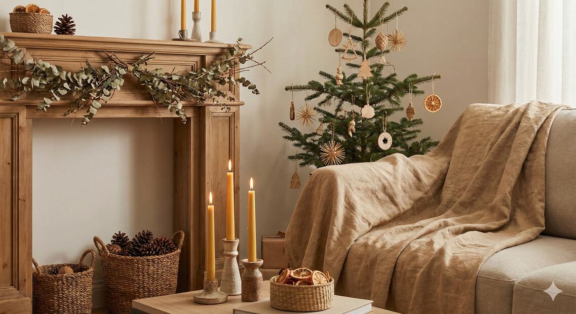 ¿Cómo decorar esta Navidad 2025? Descubre las mejores ideas para ahorrar espacio. Foto: creada con IA
