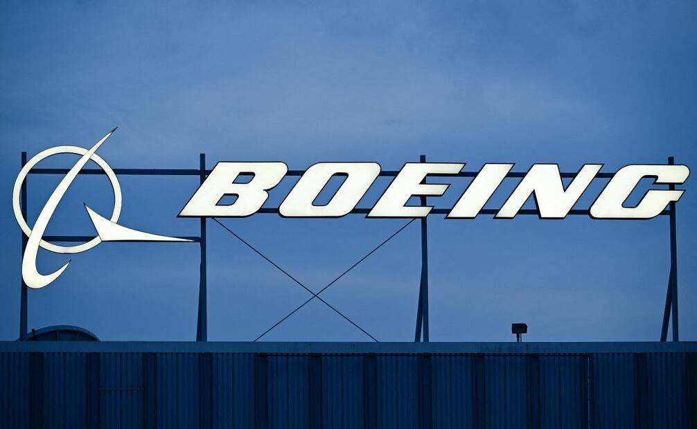 El logotipo de Boeing Co. Foto: AFP/Archivo