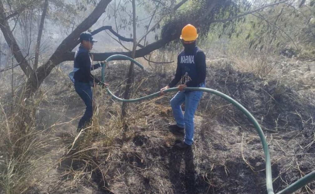 La Secretaría de Marina activó el Plan Marina en su fase de auxilio. Foto: Especial