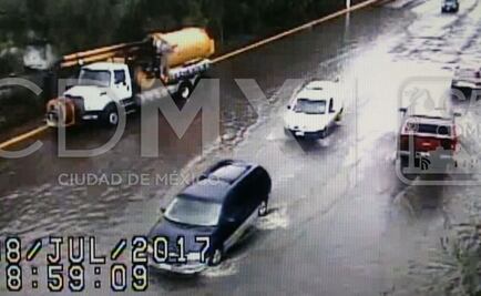 ​Lluvias en la CDMX provocan al menos seis inundaciones