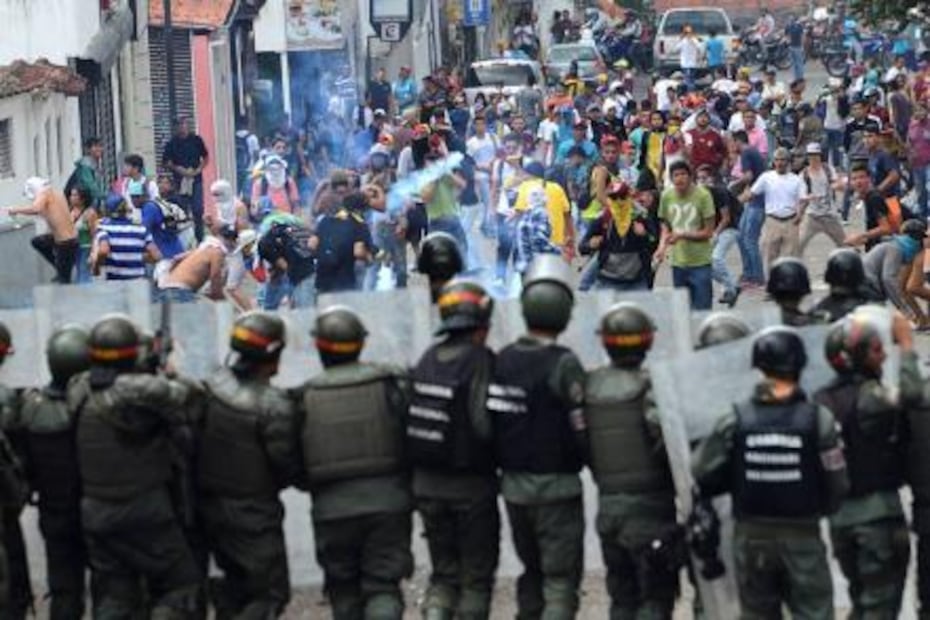 Un policía muerto y dos heridos en protesta opositora venezolana