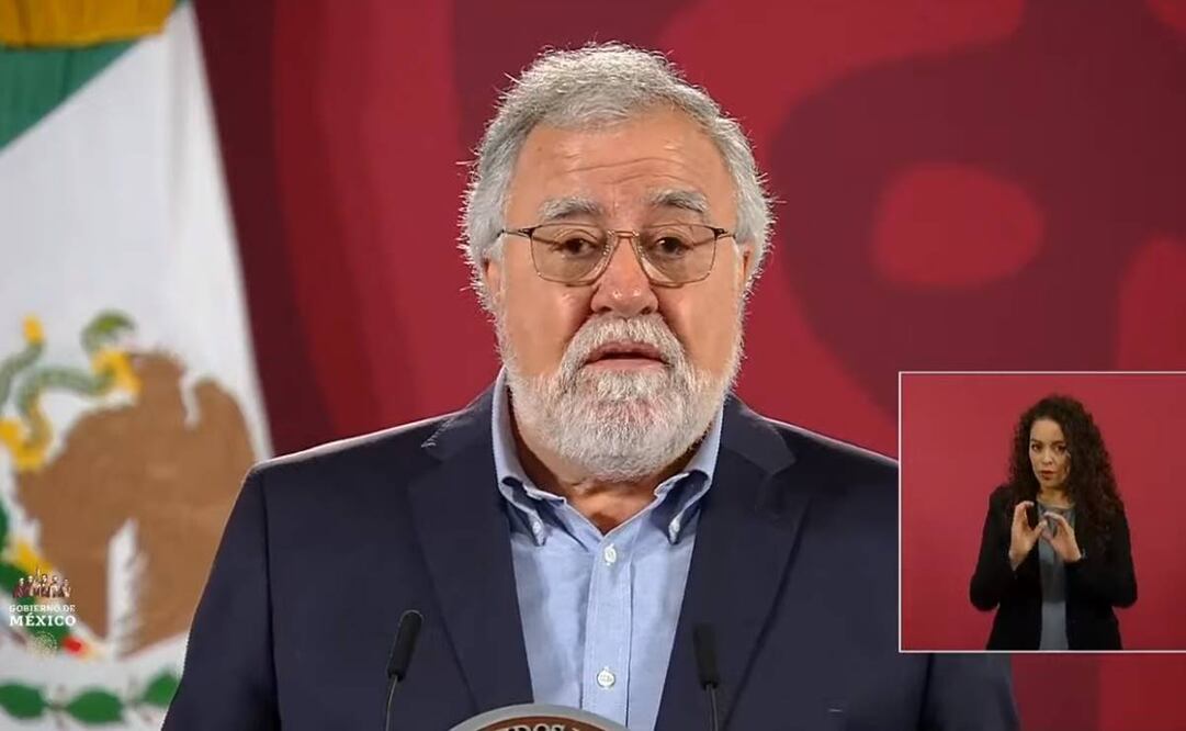 El subsecretario de Gobernación retomó el dato del Movimiento Nacional por Nuestros Desaparecidos. Foto: Captura de pantalla 