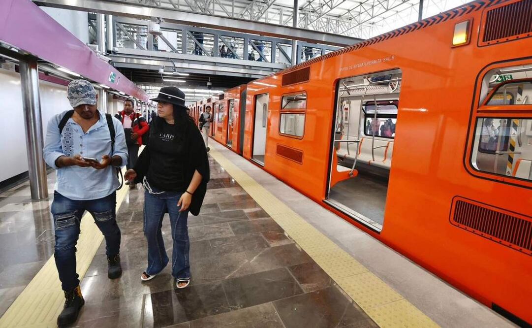 Tras mil 224 días, reabren por completo la Línea 1 del Metro CDMX (16/11/2025). Foto: Berenice Fregoso / EL UNIVERSAL