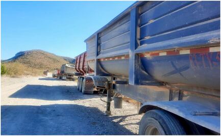 Revelan que fueron 11 góndolas robadas en carretera Zacatecas-Saltillo; trasladaban 285 toneladas de minerales