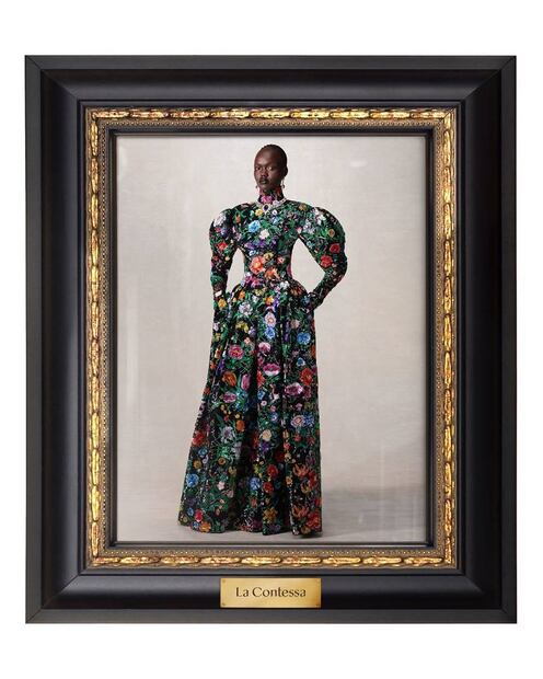 "La famiglia" es la colección debut de Demna en Gucci. Esta es una imagen del lookbook que compartió en redes sociales. Foto: Especial. Instagram @gucci