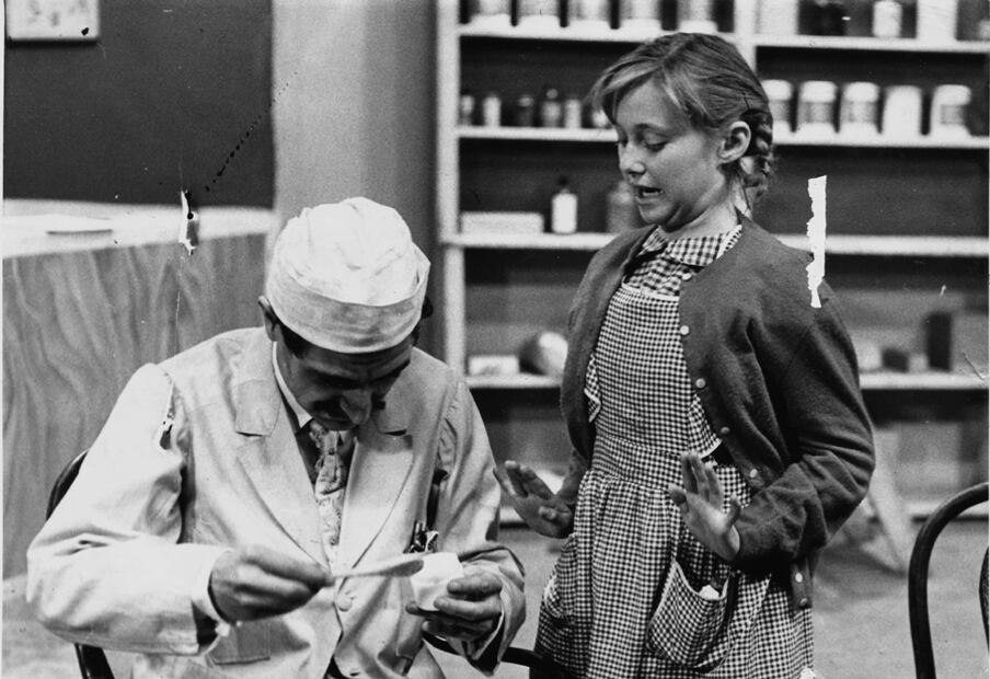 Susana tenía 13 años cuando, en 1955, participó en el programa de Antonio Passi.