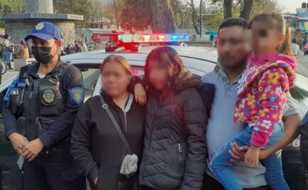 Policía rescata a menor que era hostigada por dos sujetos en Iztapalapa