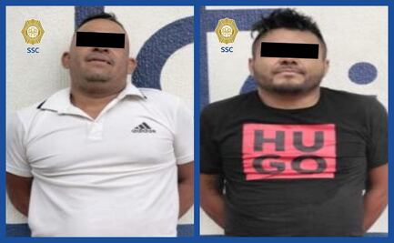 Detienen en la Venustiano Carranza a dos asaltantes en moto; uno era venezolano