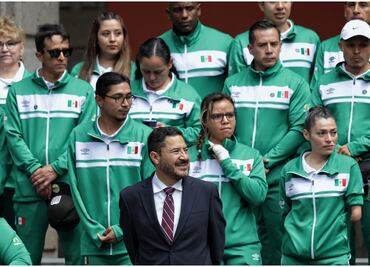 Resalta Batres valores de atletas paralímpicos mexicanos; "ninguna diferencia física tiene por qué convertirse en desigualdad social"