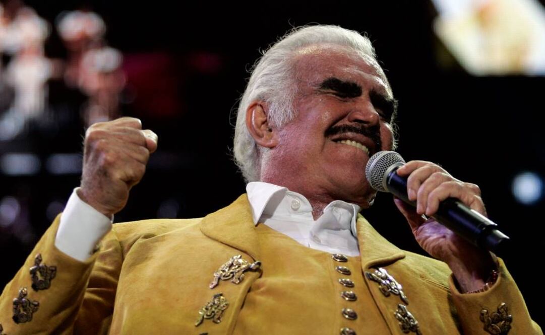 Vicente Fernández llamó la atención con una publicación en Instagram FOTO: ARCHIVO