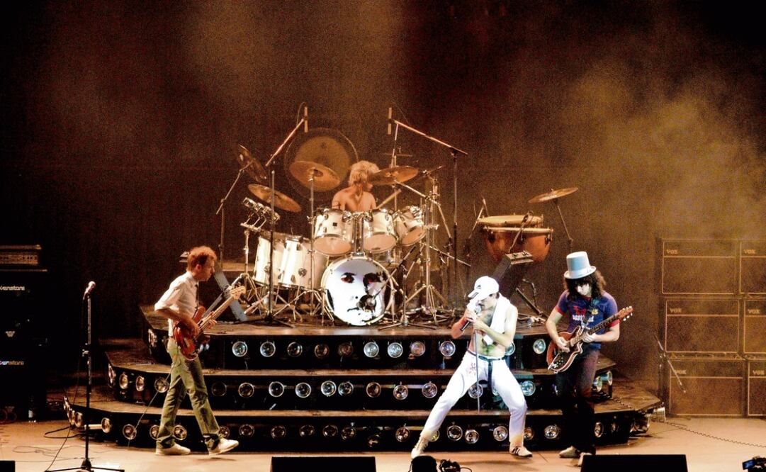 Dios Salve a la Reina ofrece más que un concierto, un espectáculo visual en el que se reconoce el legado musical de Queen y Freddie Mercury. Foto: Dios Salve a la Reyna