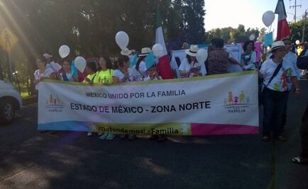 Marcha contra el matrimonio igualitario va a Las Torres de Satélite