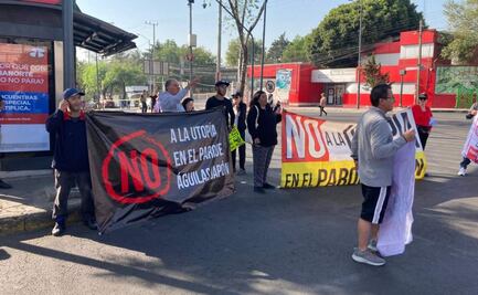 Vecinos de alcaldía Álvaro Obregón realizan nuevos bloqueos en protesta por construcción de Utopía; aseguran que sería un ecocidio