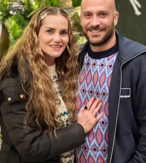 Augusto Bravo y Larisa Mendizábal. Foto: Instagram.