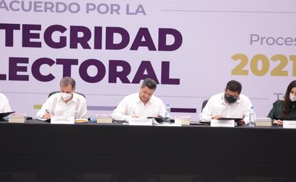 Instituciones y partidos políticos firman pacto electoral en Tamaulipas