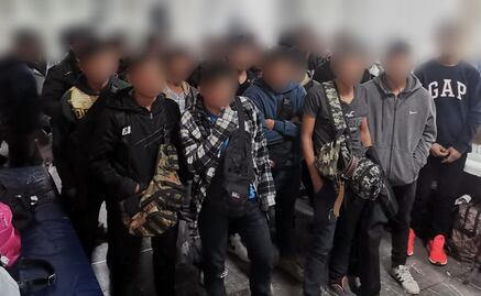 Rescata INM a 57 menores guatemaltecos no acompañados en remolque 