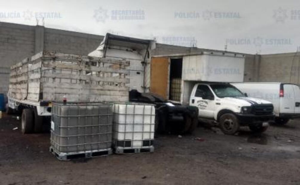 Decomisan predio donde se extraía combustible de manera ilegal en Edomex