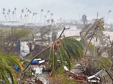FOTOS: Así se ve el impacto del huracán Beryl en Jamaica