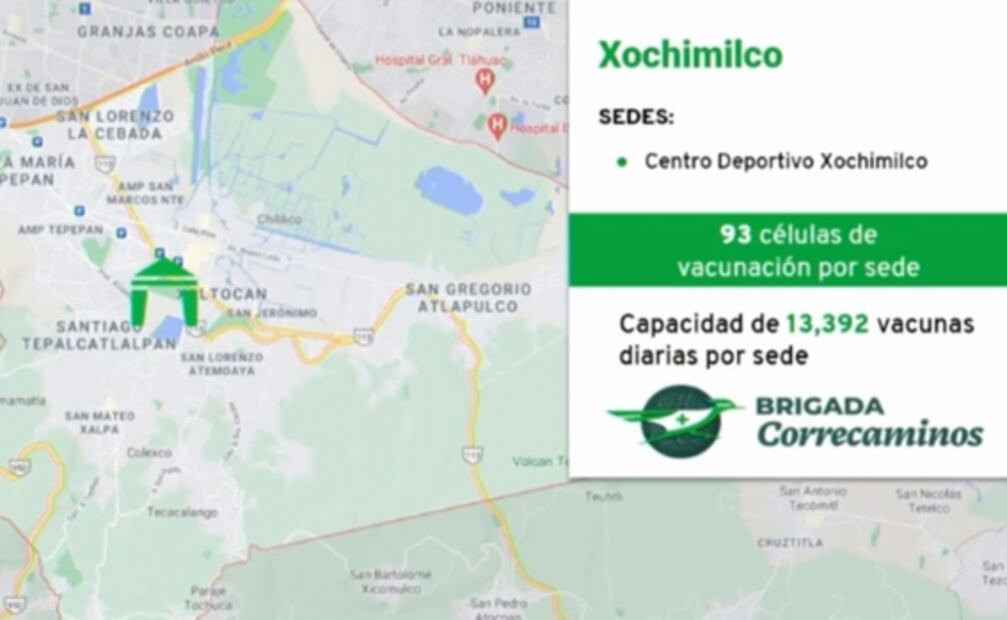 Hoy inicia vacunación Covid para adultos de 40 a 49 años en Xochimilco