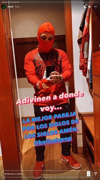 Spider-Man, testigo del amor entre Belinda y Nodal