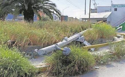 Derriban grupos armados 52 cámaras del C5 en Tamaulipas