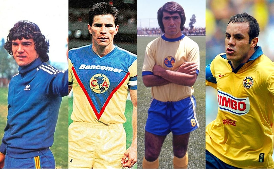 Jugadores que hicieron historia con el América - FOTO: Especial