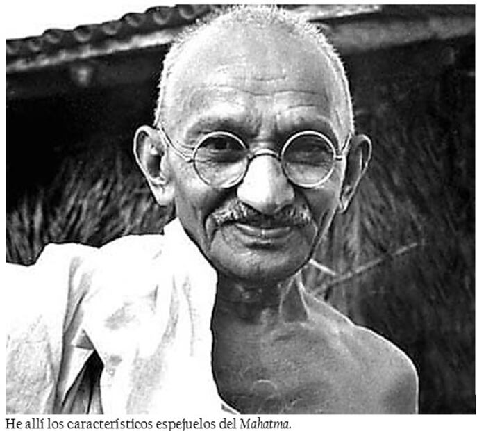 Espejuelos de Mahatma Gandhi