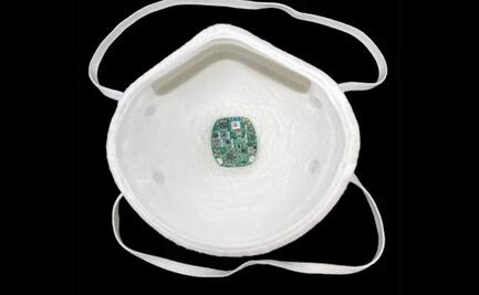 Cubrebocas inteligentes detectarán fisuras y medirán la frecuencia cardiaca