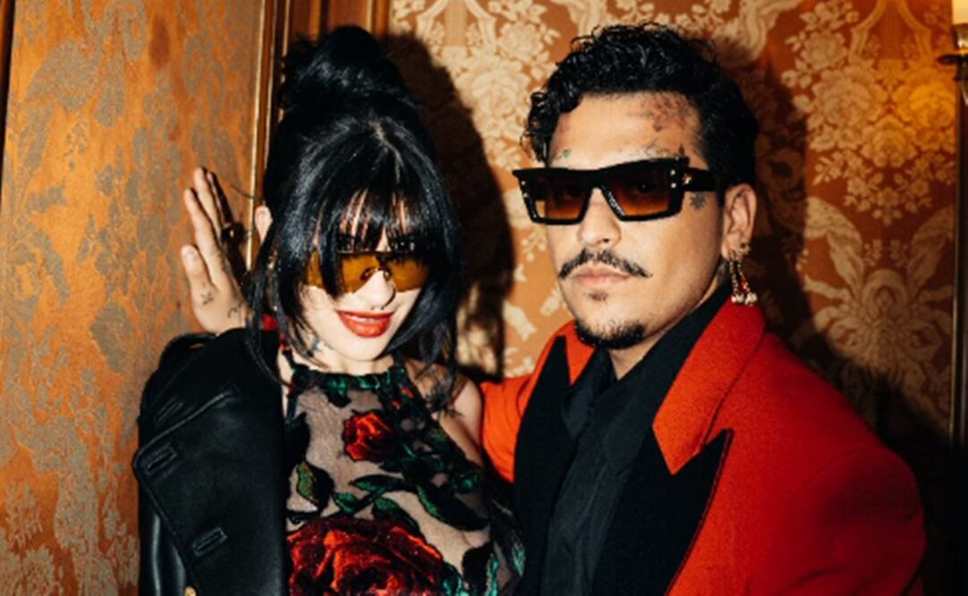 Cazzu y Nodal paseando en París en febrero de 2024. Foto: Instagram.