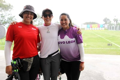 Tras ganar plata, arqueras mexicanas apuntan a Lima