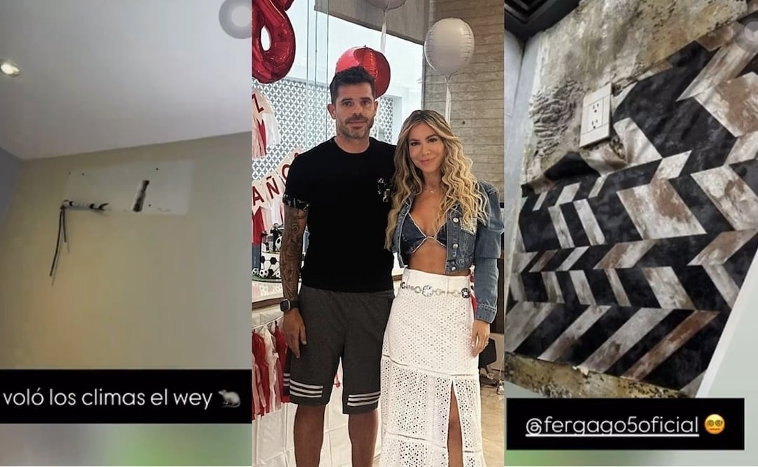 Esposa de Fernando Gago niega los daños hechos a la casa que rentaban en Guadalajara